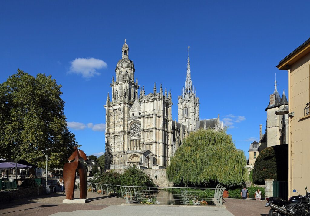 La cathédrale d'Évreux