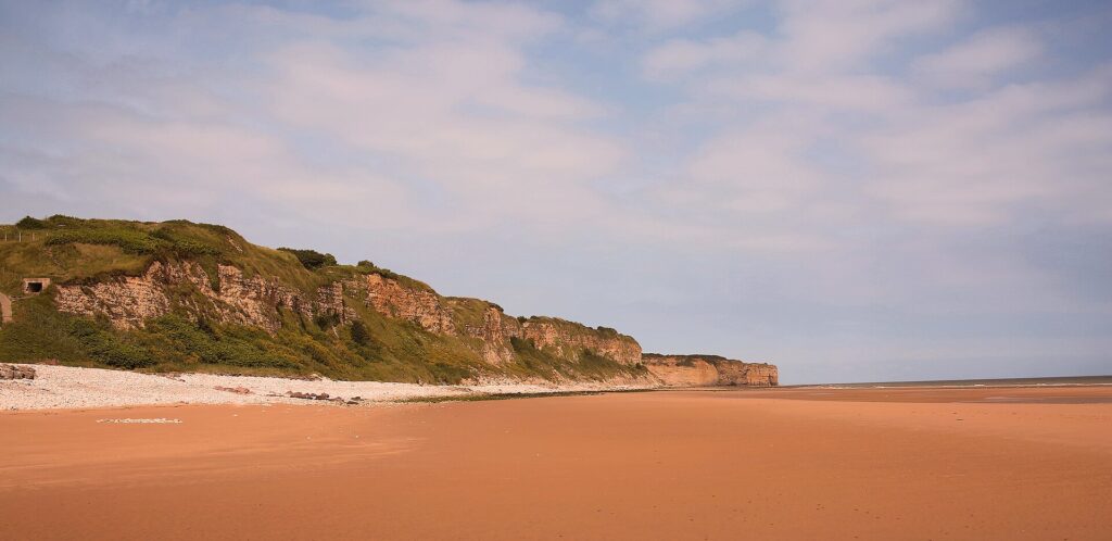Omaha Beach, plage du Débarquement en Normandie