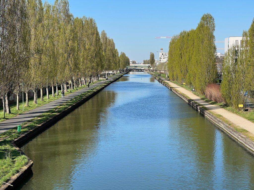 Canal de l'Ourcq à Bondy