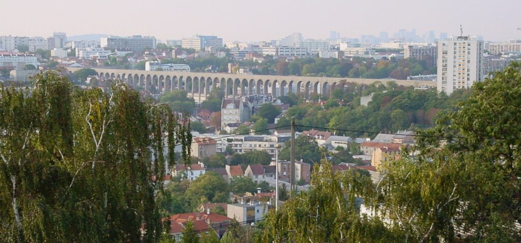 Aqueduc Médicis et aqueduc de la Vanne (Cachan)