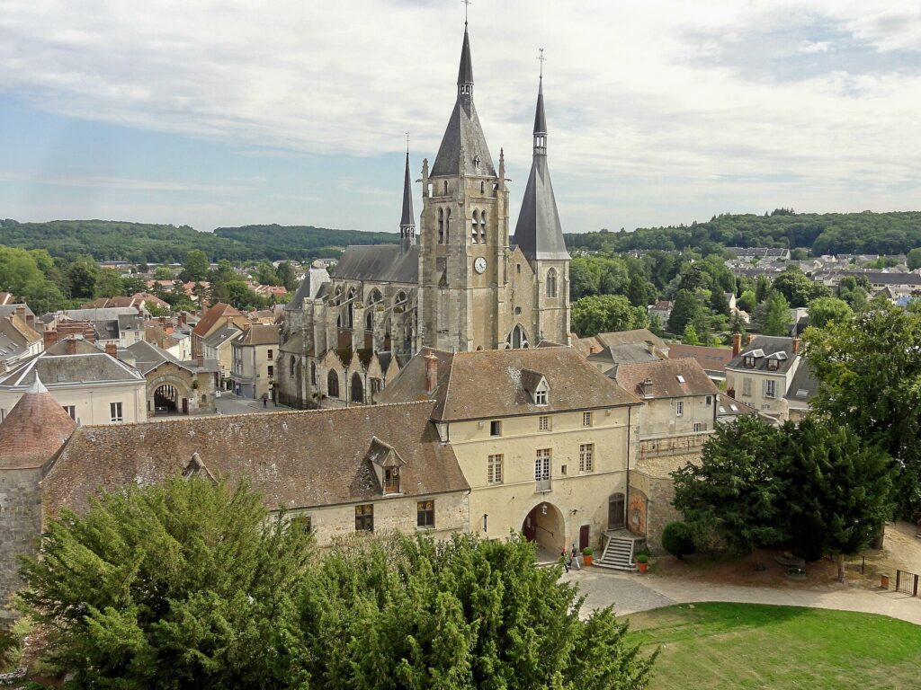 VTC Dourdan – Vue depuis le donjon du château.