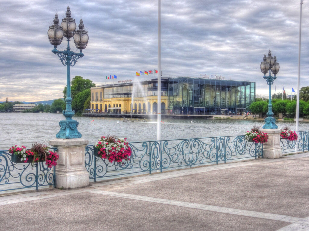 Lac d'Enghien et casino (Enghien-les-Bains)