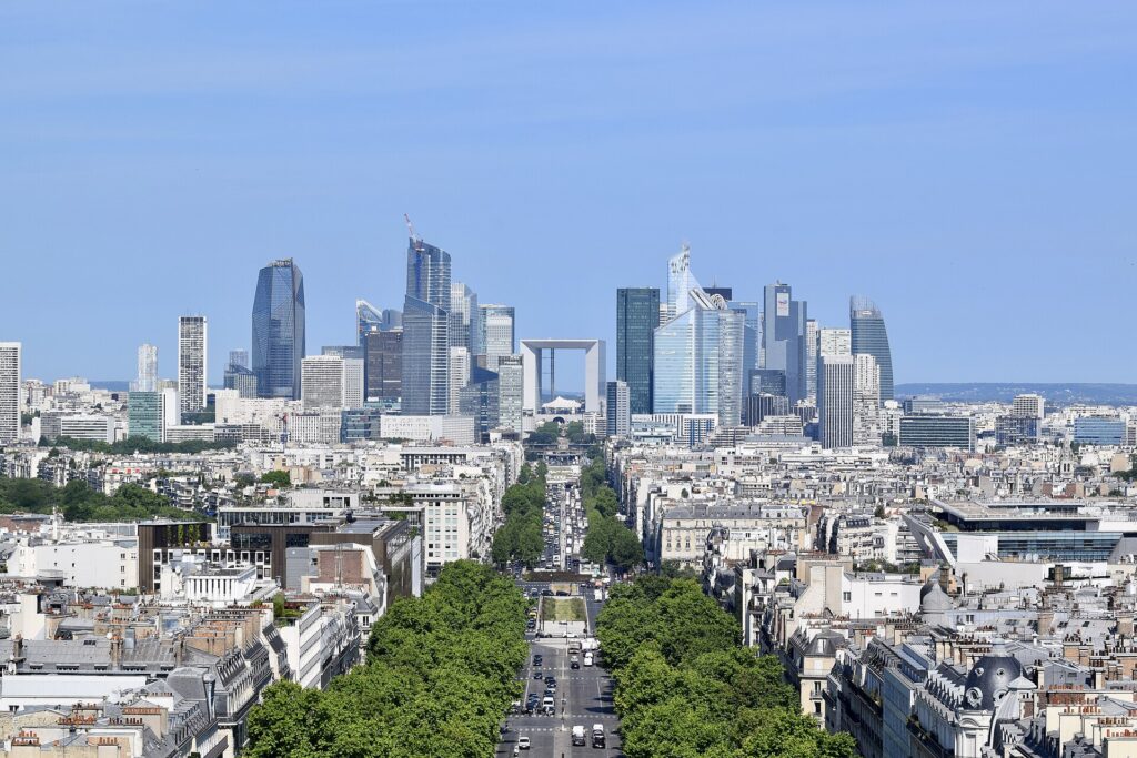 VTC La Défense – La Défense depuis l'Arc de Triomphe