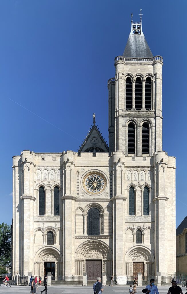 Basilique de Saint-Denis, façade ouest